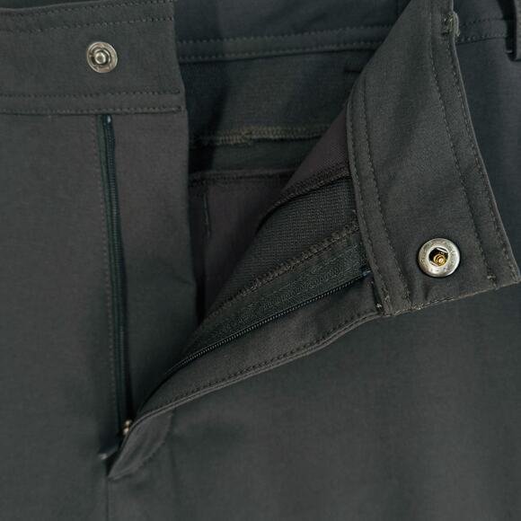 Mack Weldon Radius Flex Short Mens S Asphalt Gray Athleisure Golf 9" Inseam - Picture 6 of 13